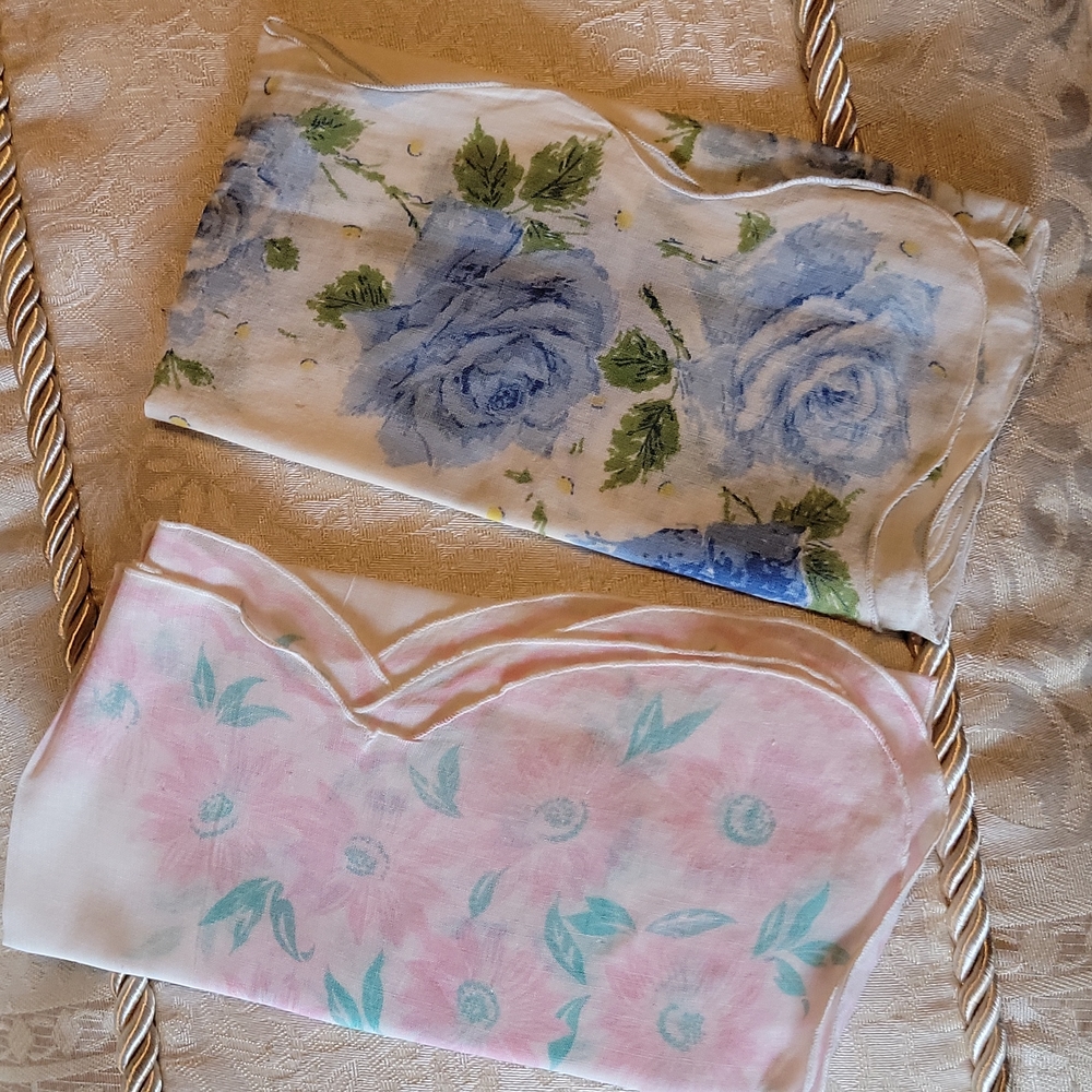Pair of Vintage Handkerchiefs